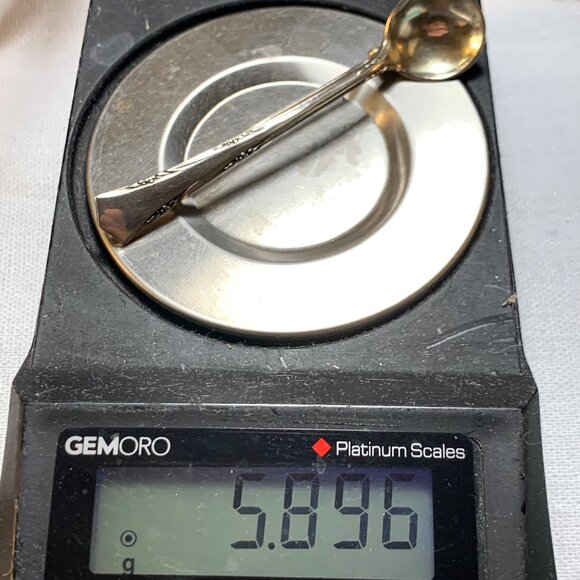 Vintage Gorham Sterling Silver 925 Tiny Spoon Brooch 2.75" Long - Picture 6 of 6